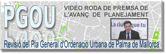 Banner Informació PGOU 2012 - Fase 04 - Vídeo roda de premsa
